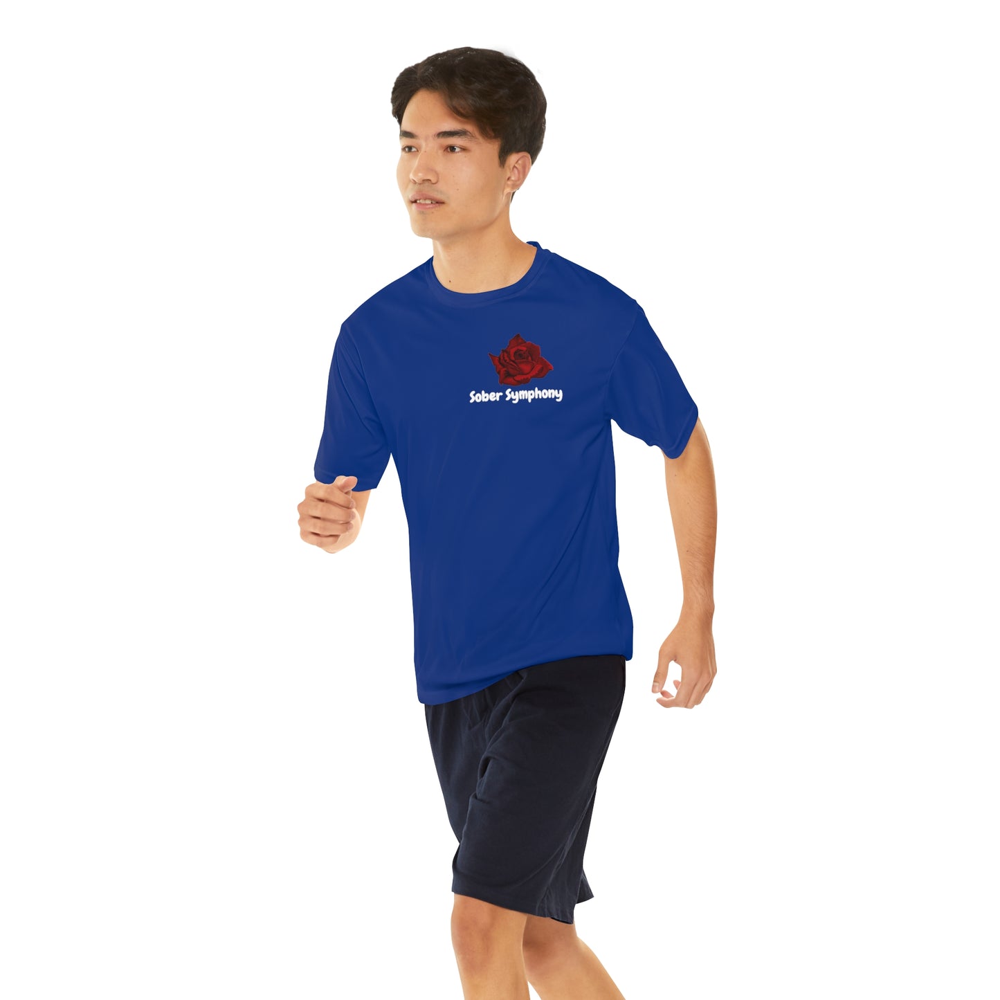 Sober Symphony Rose - Men's Performance T-Shirt