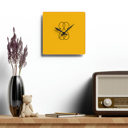 Sober Symphony - Acrylic Wall Clock