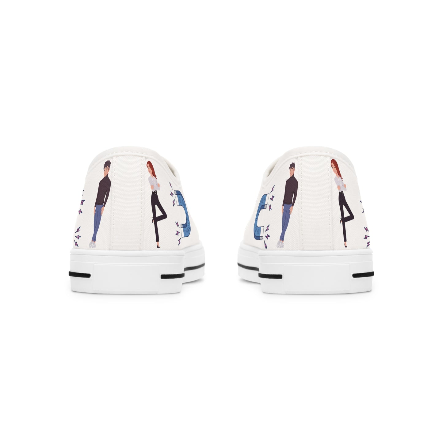 Attracted to U - Women's Low Top Sneakers - Sober Symphony®