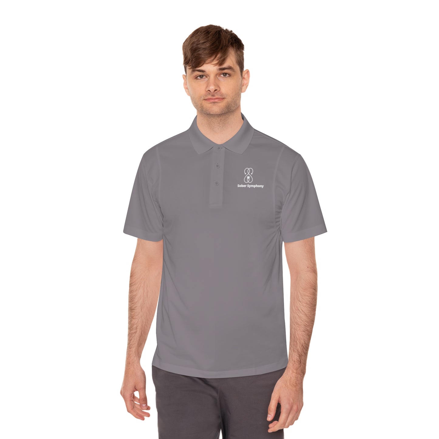 Sober Symphony - Men's Sport Polo Shirt