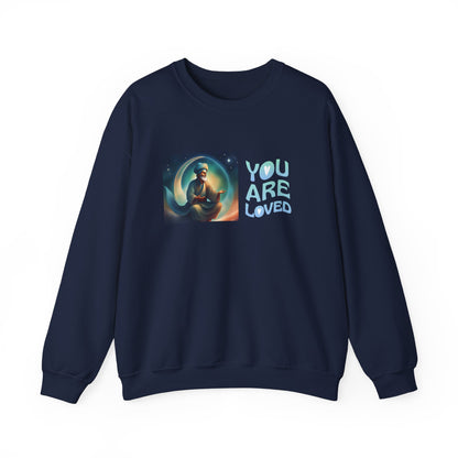 Sober Symphony® - You are Loved - Women Heavy Blend™ Crewneck Sweatshirt