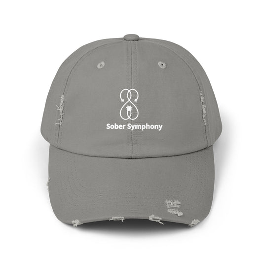 Sober Symphony - Unisex Distressed Cap
