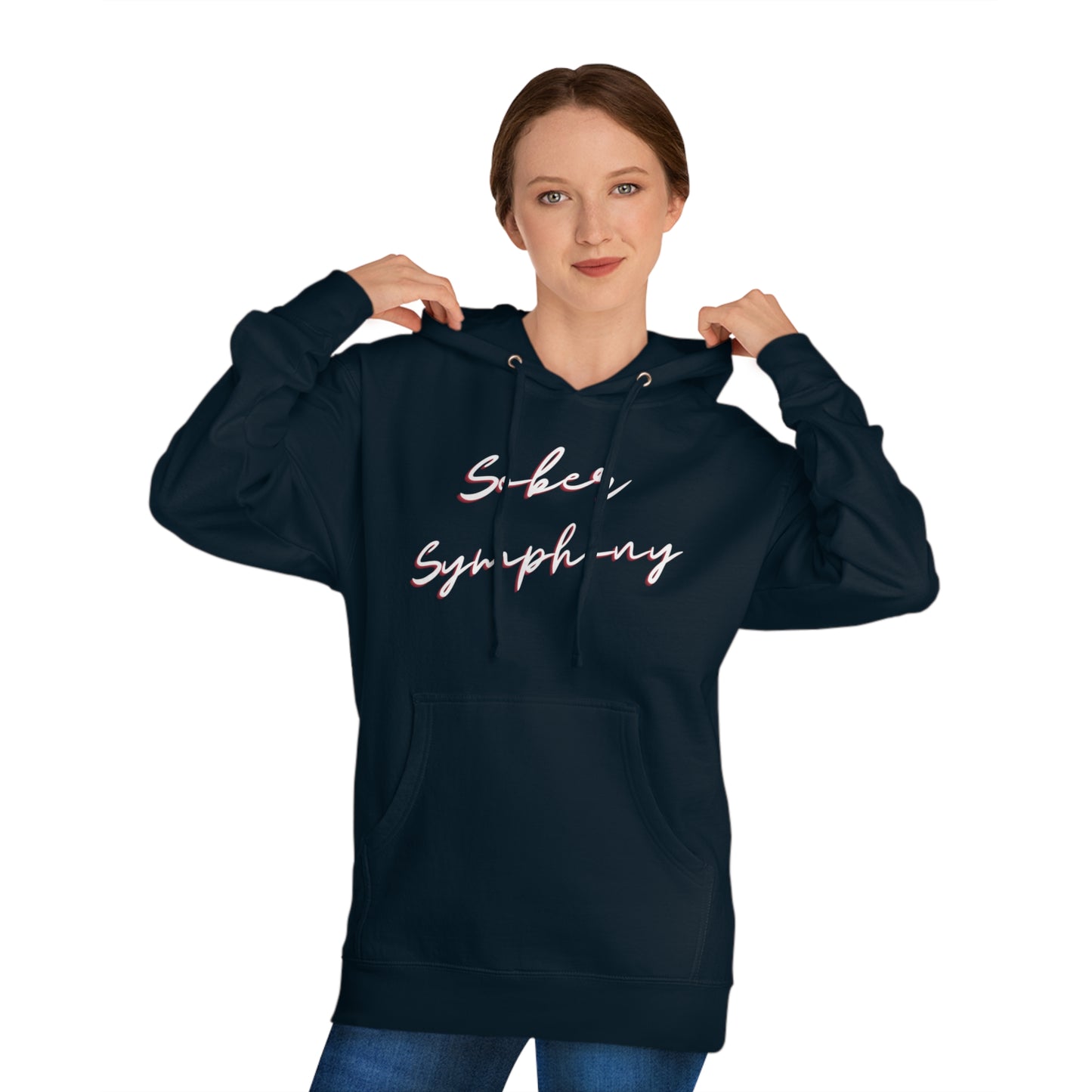 Sober Symphony Women's Hooded Sweatshirt