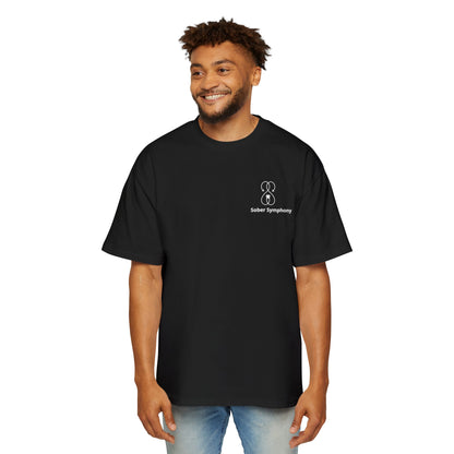 Sober Symphony - Men's Heavy Oversized Tee