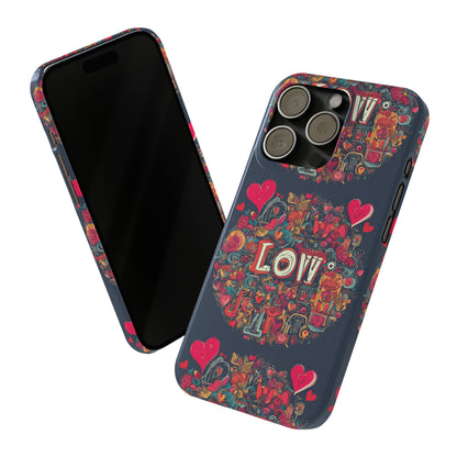 Love - Slim Phone Cases