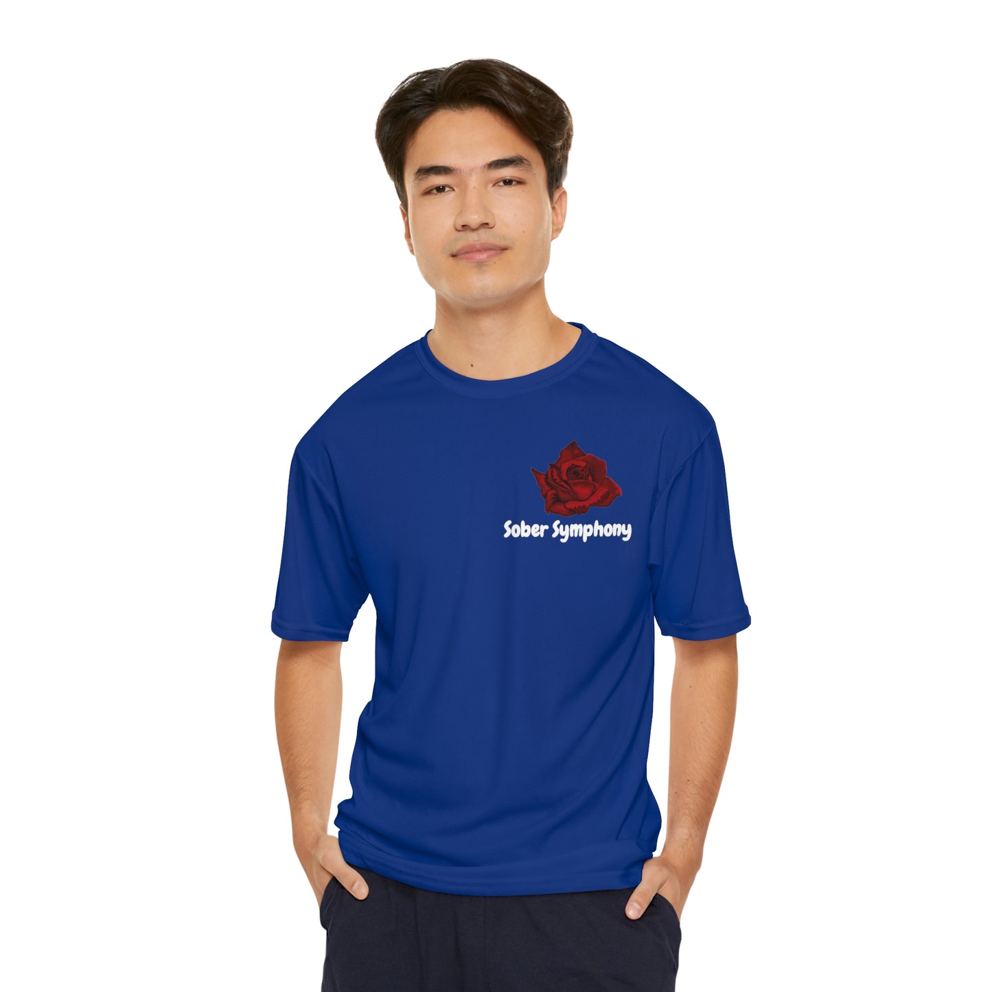 Sober Symphony Rose - Men's Performance T-Shirt