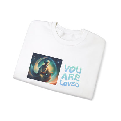 Sober Symphony® - You are Loved - Women Heavy Blend™ Crewneck Sweatshirt