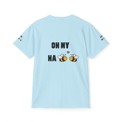 Oh My Ha - Garment-Dyed Pocket T-Shirt - Sober Symphony®