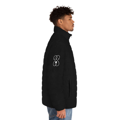 Sober Symphony - Black Puffer Jacket for Men