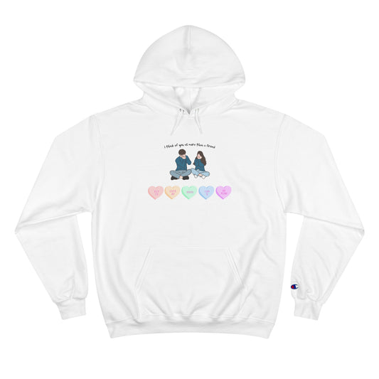 Sober Symphony - I think of you as more than a friend - Champion Hoodie