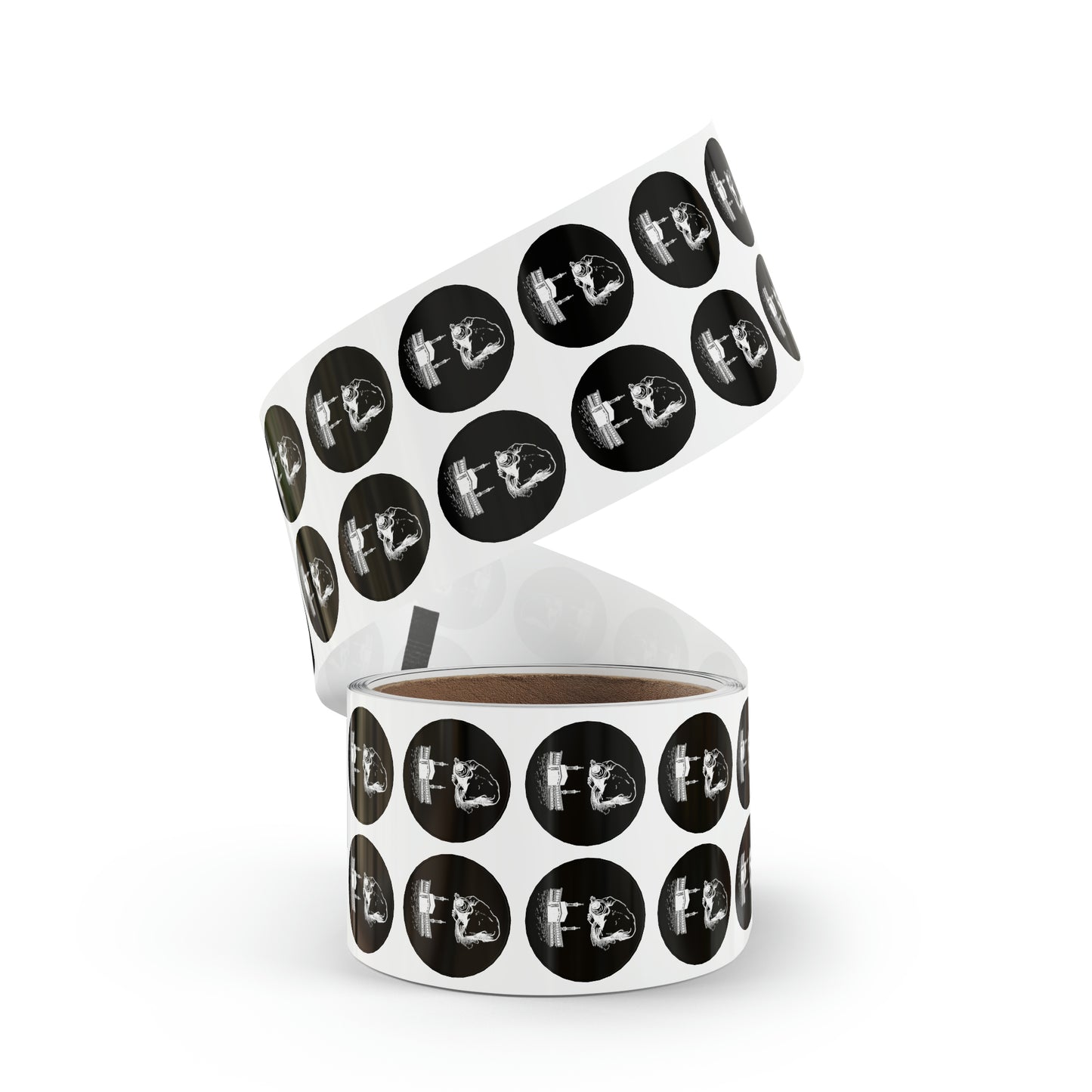 Sajdah - Round Sticker Label Rolls