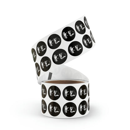 Sajdah - Round Sticker Label Rolls