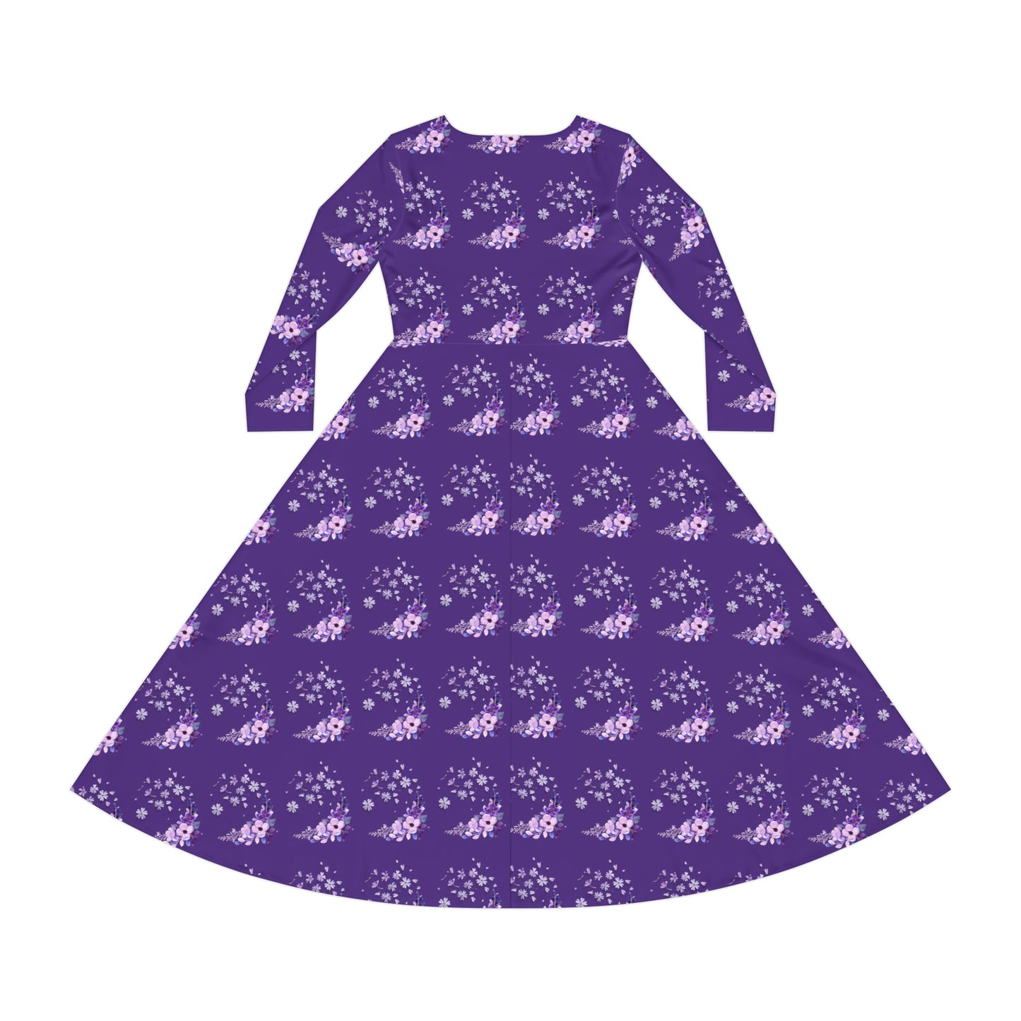 Sober Symphony - Women's Long Sleeve Dance Dress