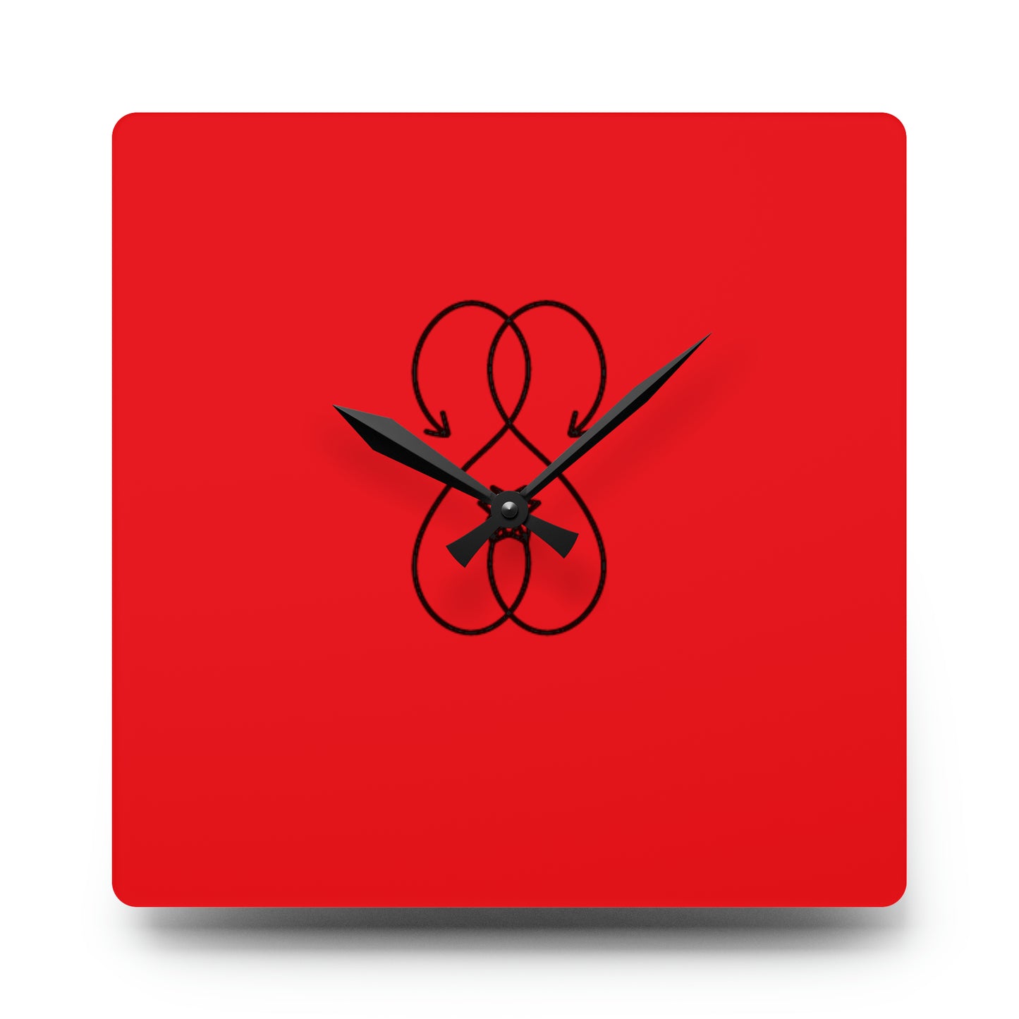 Sober Symphony - Acrylic Wall Clock