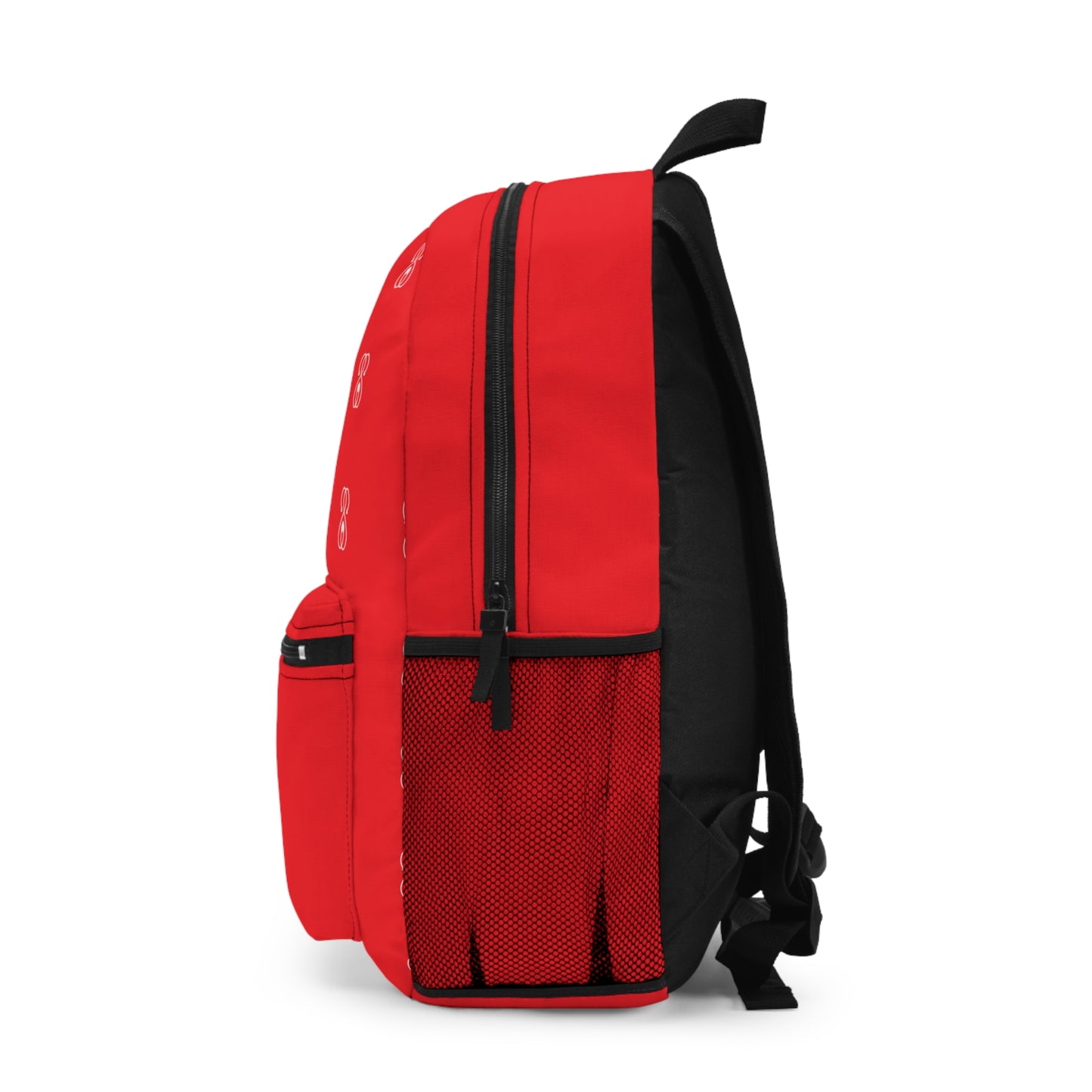 Sober Symphony Logo - Red Backpack