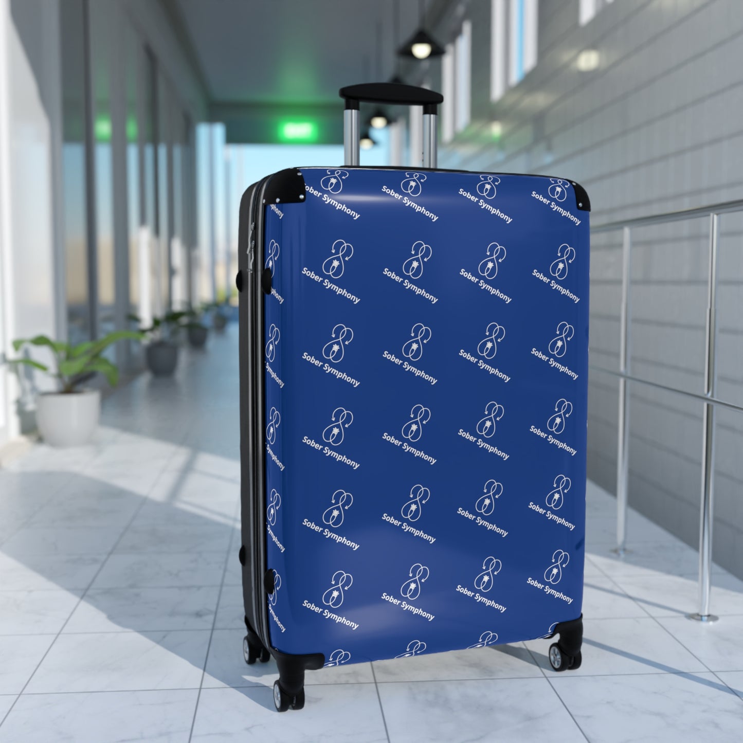 Sober Symphony Suitcase