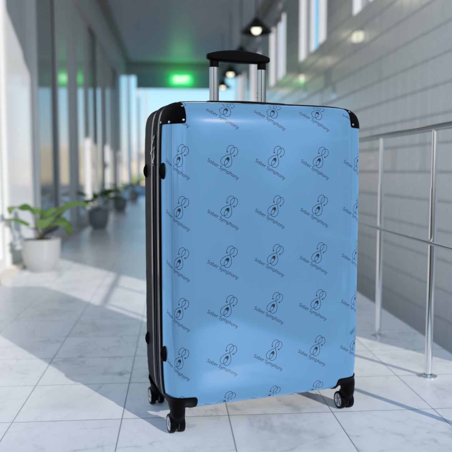 Sober Symphony Suitcase