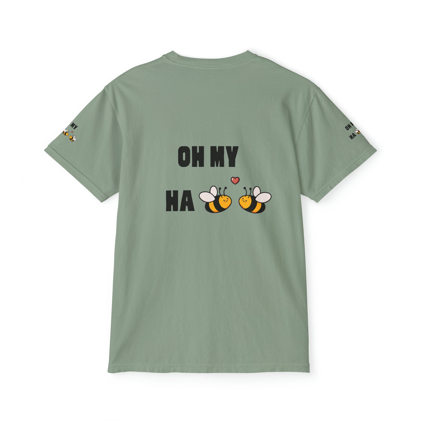 Oh My Ha - Garment-Dyed Pocket T-Shirt - Sober Symphony®