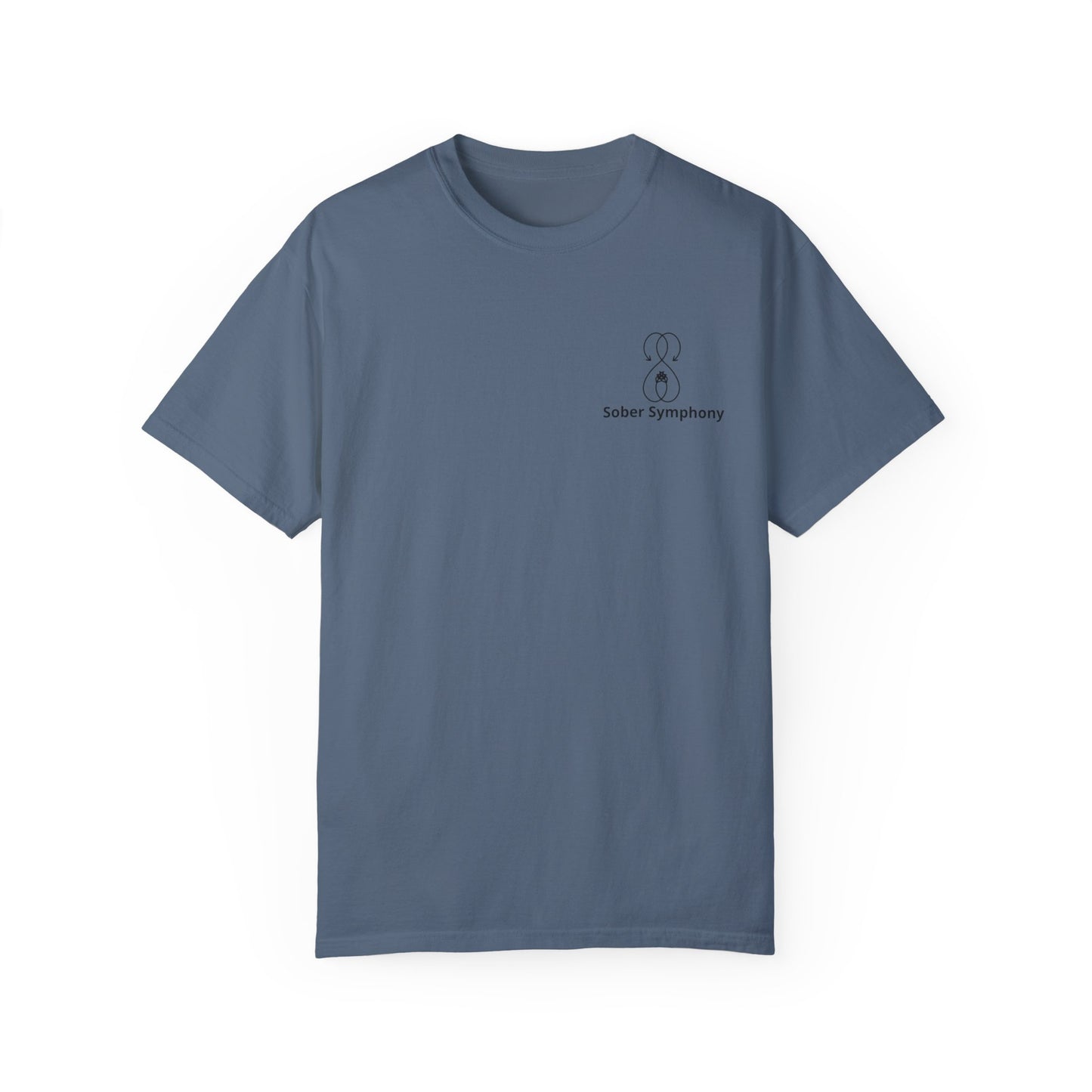 Sober Symphony - Men's Garment-Dyed T-shirt