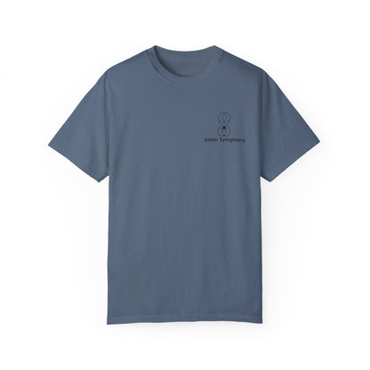 Sober Symphony - Men's Garment-Dyed T-shirt