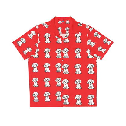 Sober Symphony Dog - Men's Hawaiian Shirt