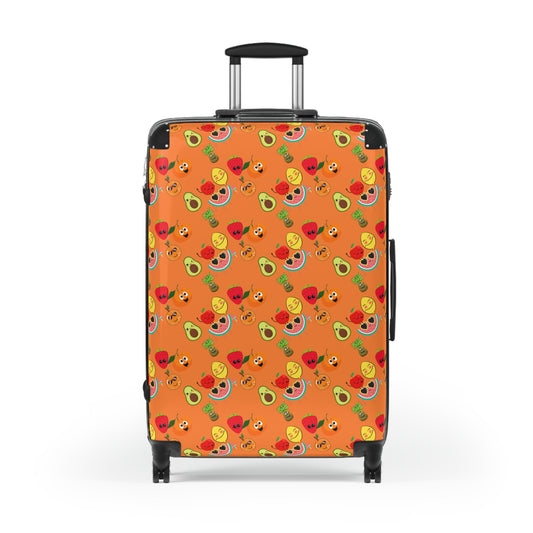 Sober Symphony - Fruit Print - Suitcase