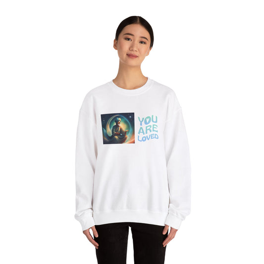 Sober Symphony® - You are Loved - Women Heavy Blend™ Crewneck Sweatshirt