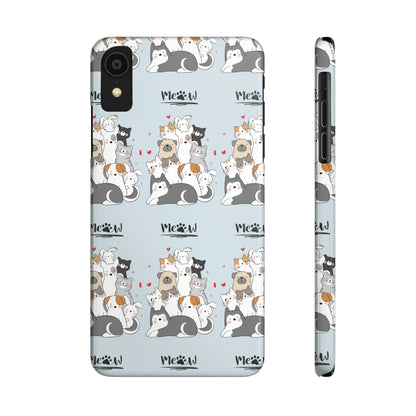 Sober Symphony - MEOW - Slim Phone Cases