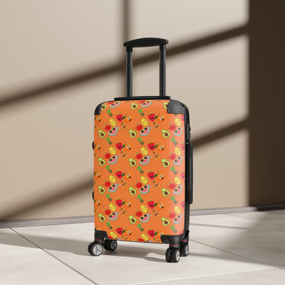 Sober Symphony - Fruit Print - Suitcase