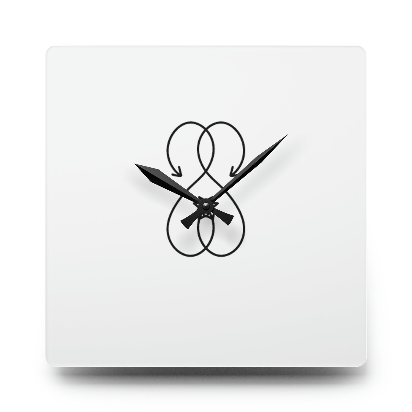 Sober Symphony - Acrylic Wall Clock