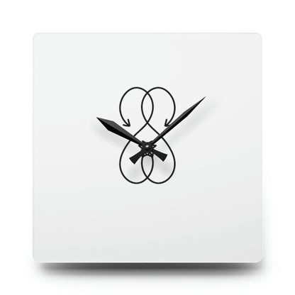 Sober Symphony - Acrylic Wall Clock