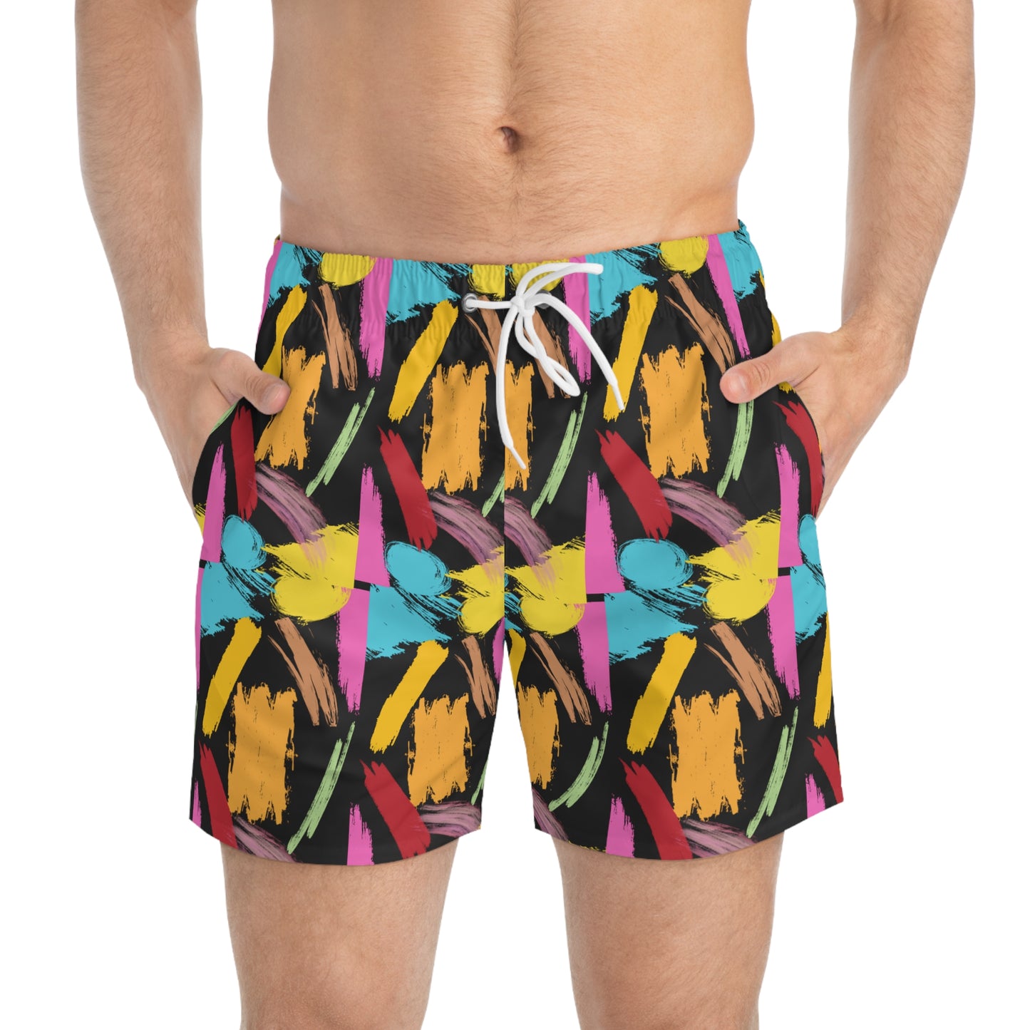 Sober Symphony Colorful - Men's Swim Trunks