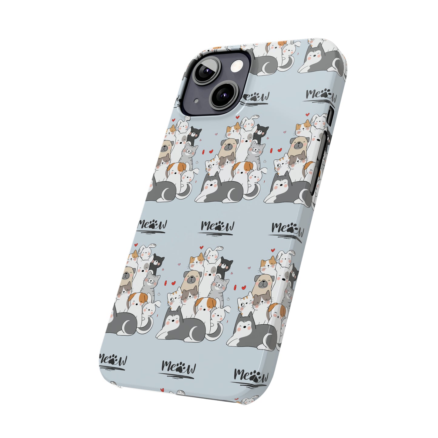 Sober Symphony - MEOW - Slim Phone Cases