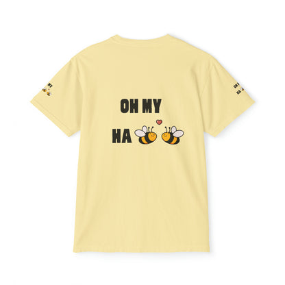 Oh My Ha - Garment-Dyed Pocket T-Shirt - Sober Symphony®