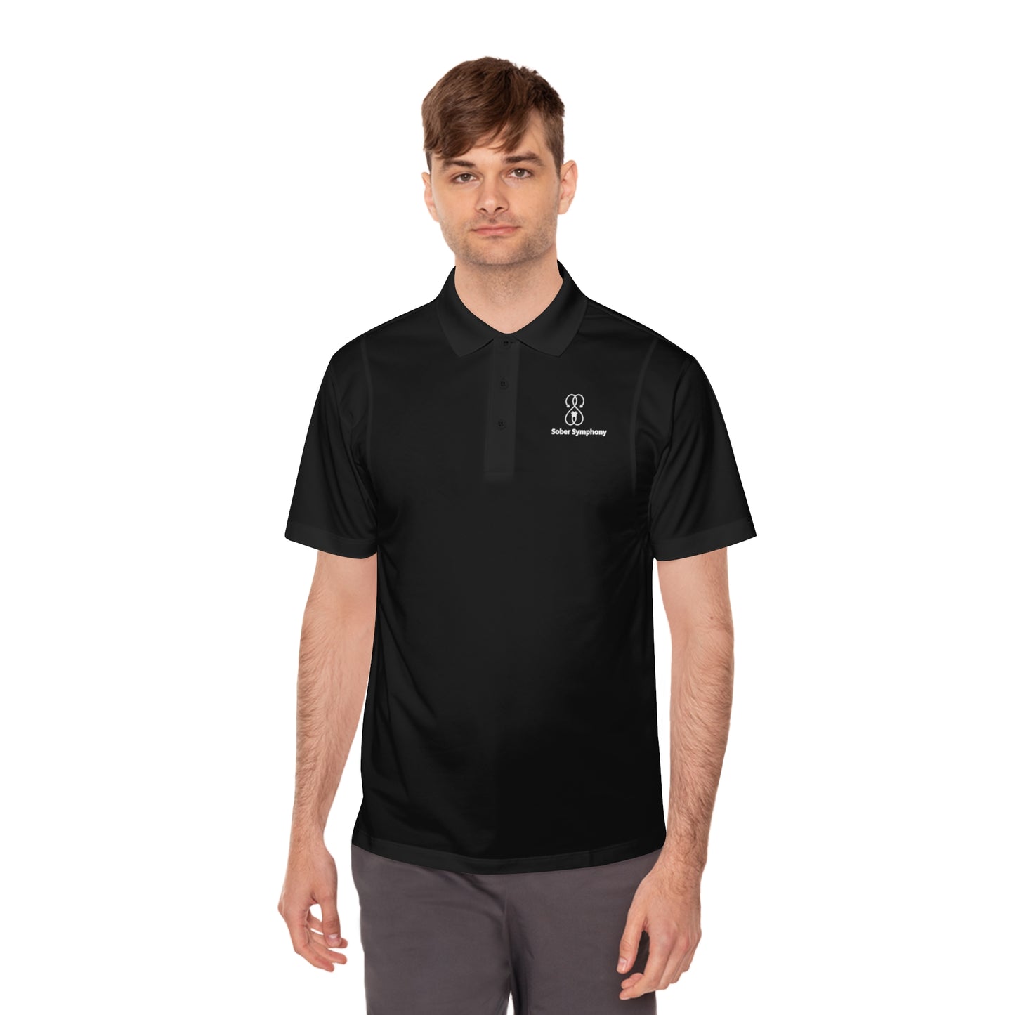 Sober Symphony - Men's Sport Polo Shirt