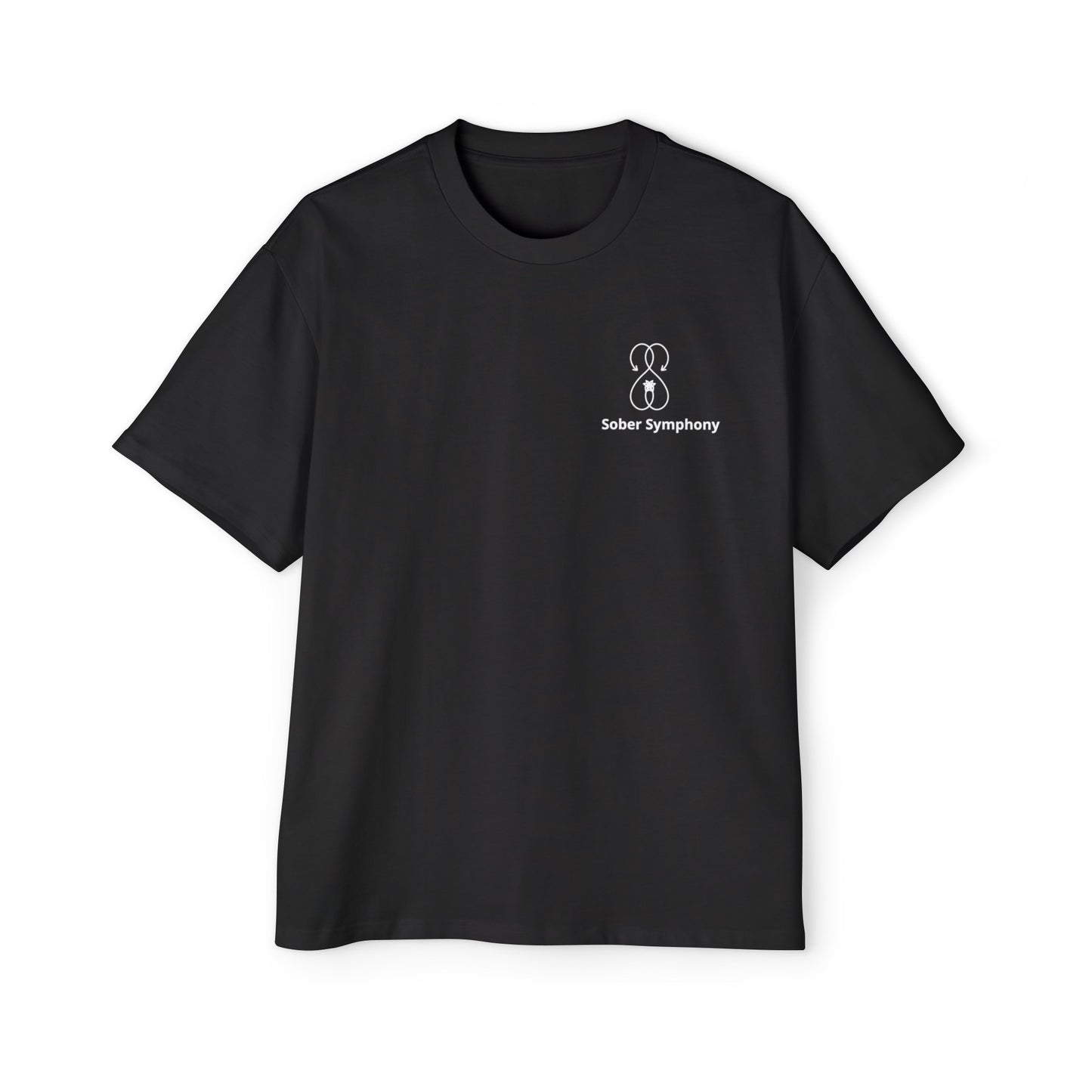 Sober Symphony - Men's Heavy Oversized Tee