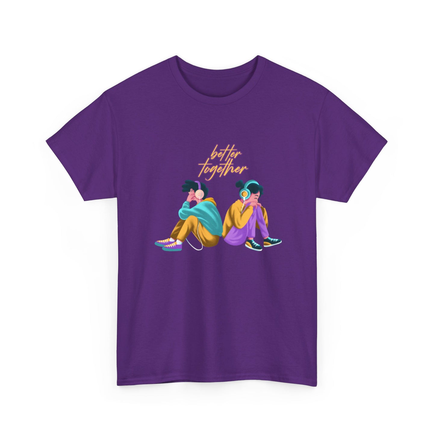 Sober Symphony - "Better Together" Women - Heavy Cotton Tee