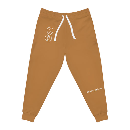 Sober Symphony Logo - Women Athletic Joggers