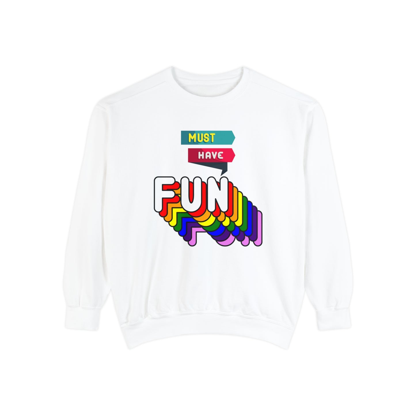 Must Have Fun - Men's Sweatshirt - Sober Symphony®