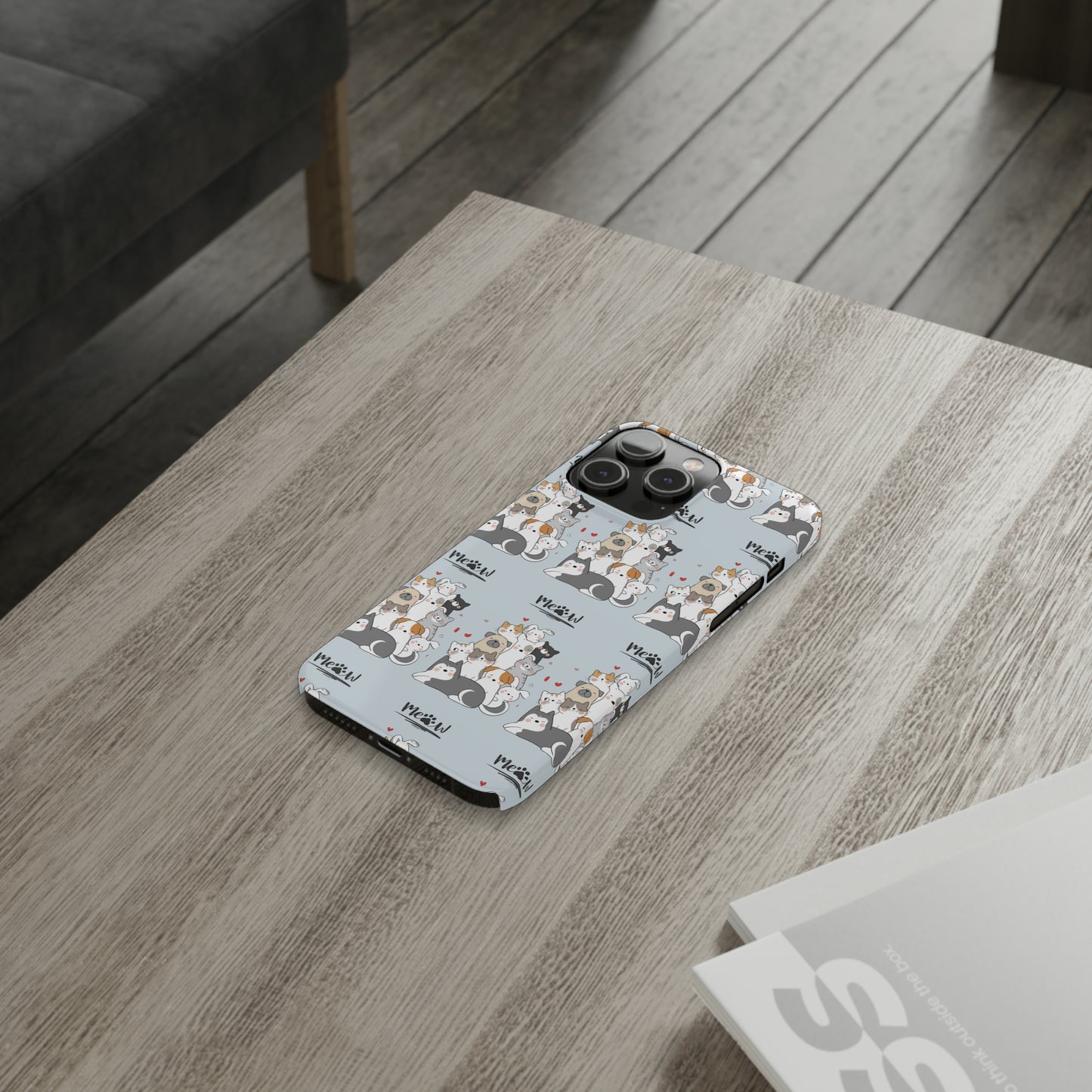 Sober Symphony - MEOW - Slim Phone Cases