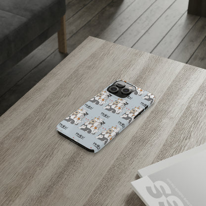 Sober Symphony - MEOW - Slim Phone Cases