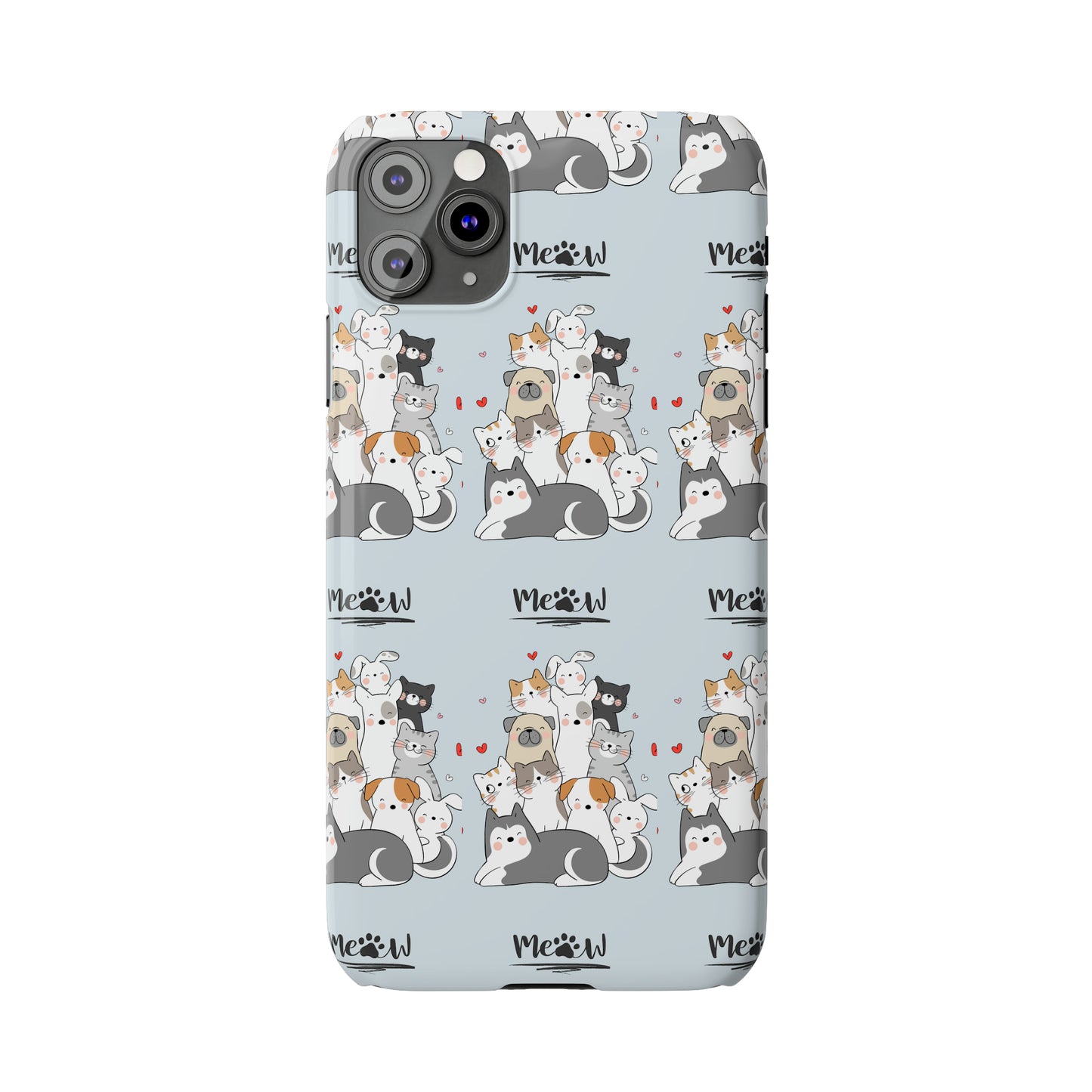 Sober Symphony - MEOW - Slim Phone Cases