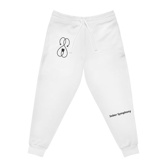 Sober Symphony Logo - Women Athletic Joggers