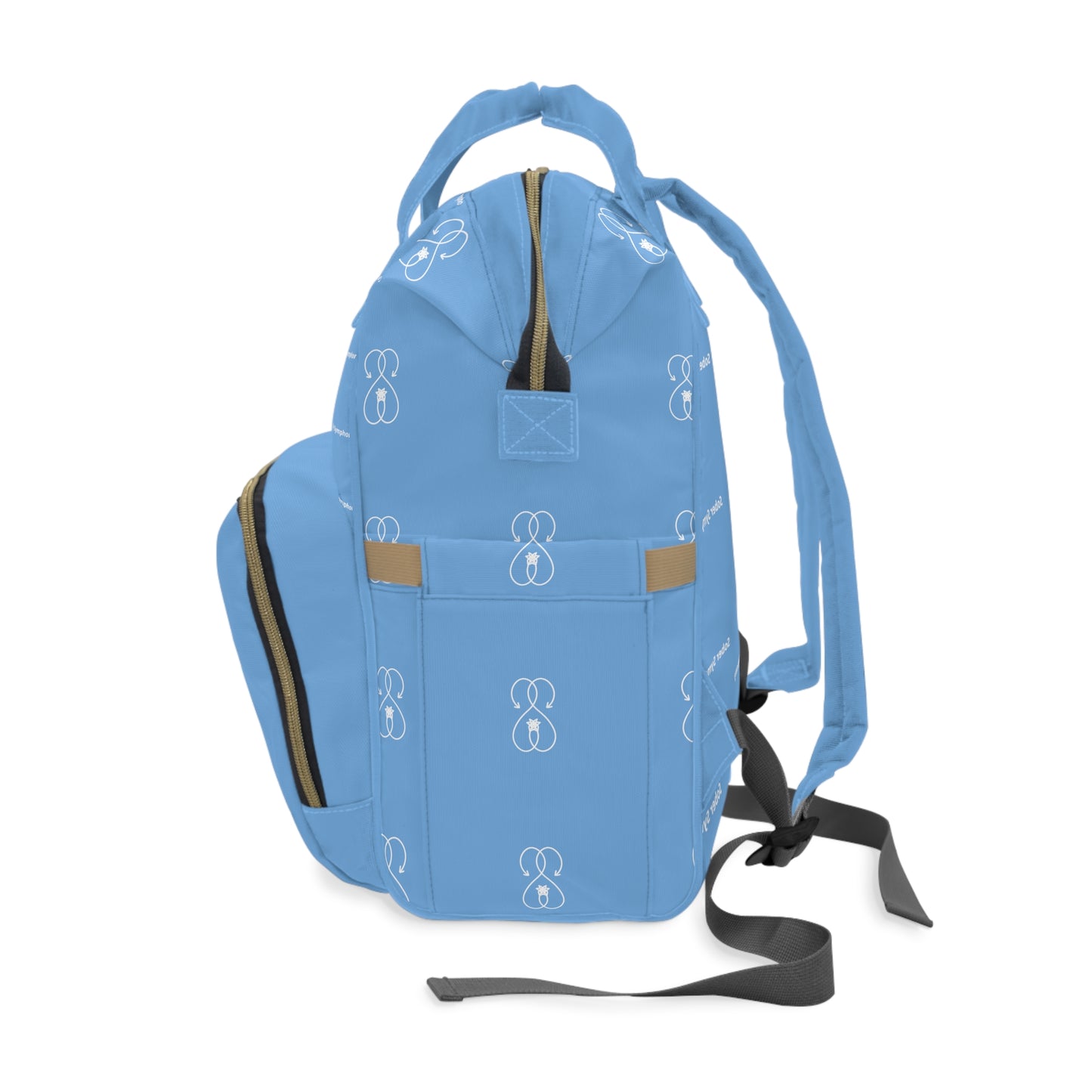 Sober Symphony Blue Multifunctional Backpack