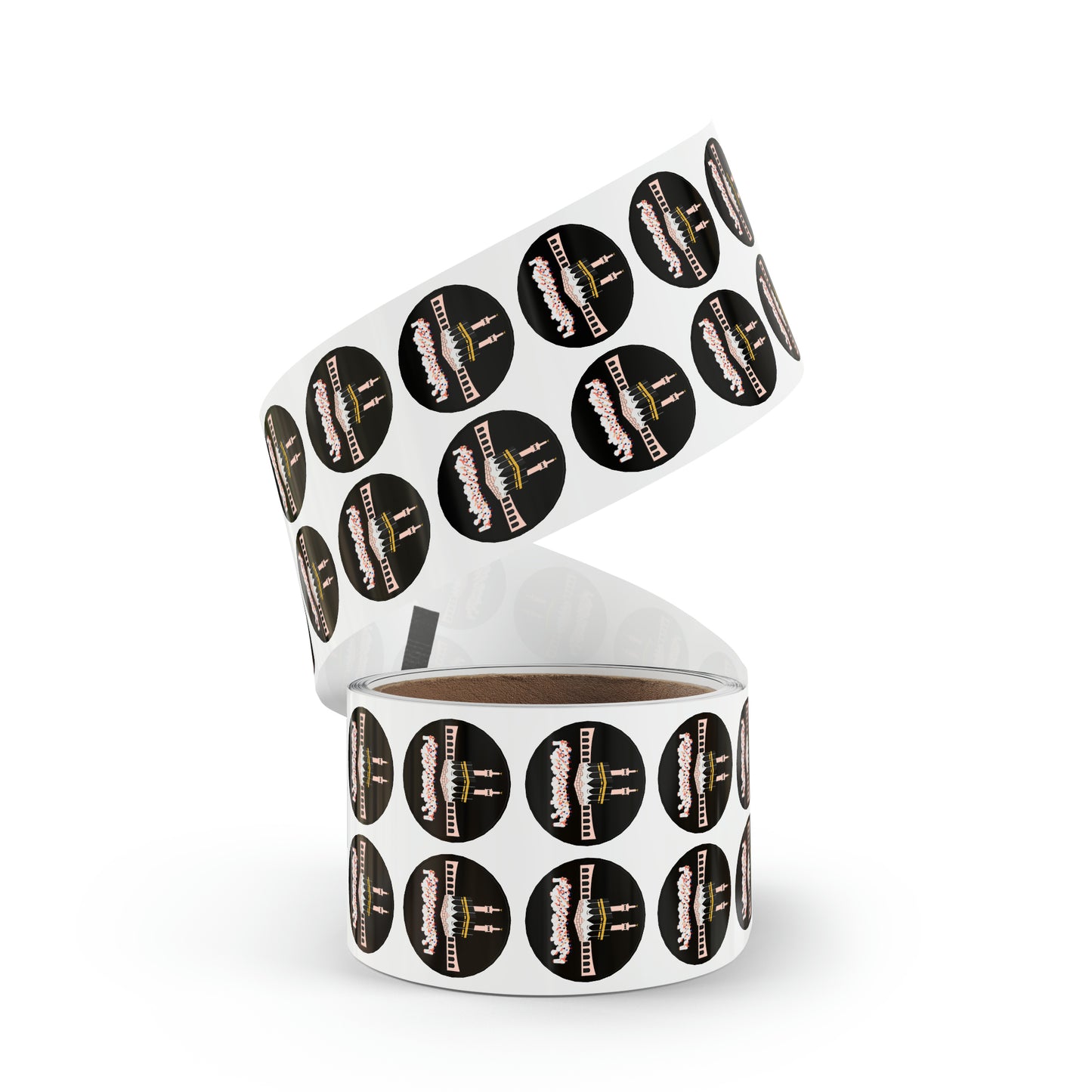 Kaaba - Round Sticker Label Rolls