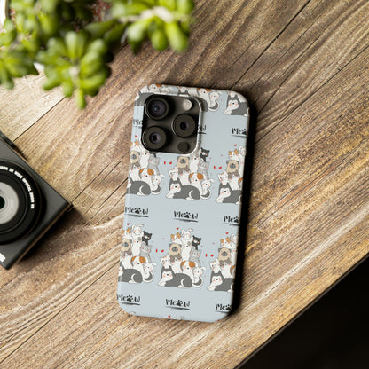 Sober Symphony - MEOW - Slim Phone Cases