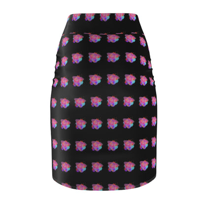 Sober Symphony - Women's Pencil Skirt