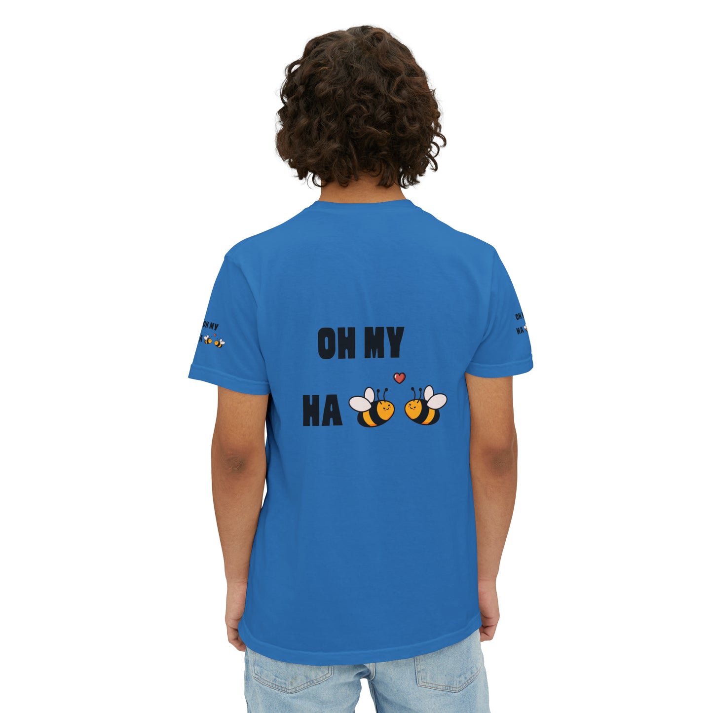 Oh My Ha - Garment-Dyed Pocket T-Shirt - Sober Symphony®