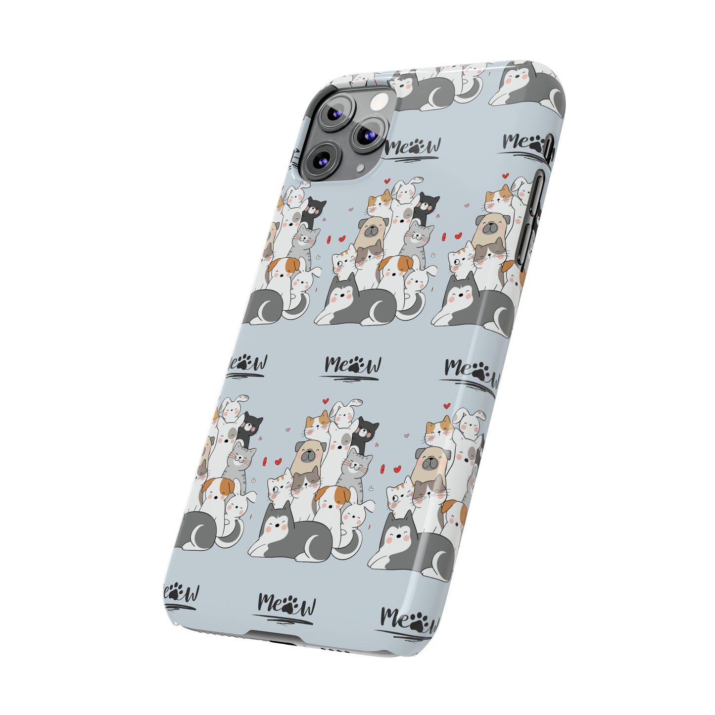 Sober Symphony - MEOW - Slim Phone Cases