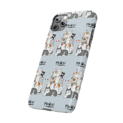 Sober Symphony - MEOW - Slim Phone Cases